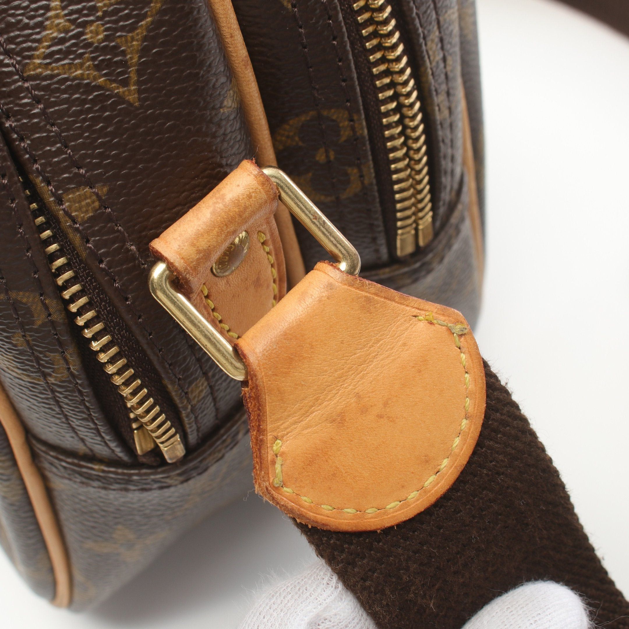 Louis Vuitton Louis Vuitton Reporter Pm Monogram Shoulder Bag Leather Brown Size ONE SIZE - 9 Thumbnail