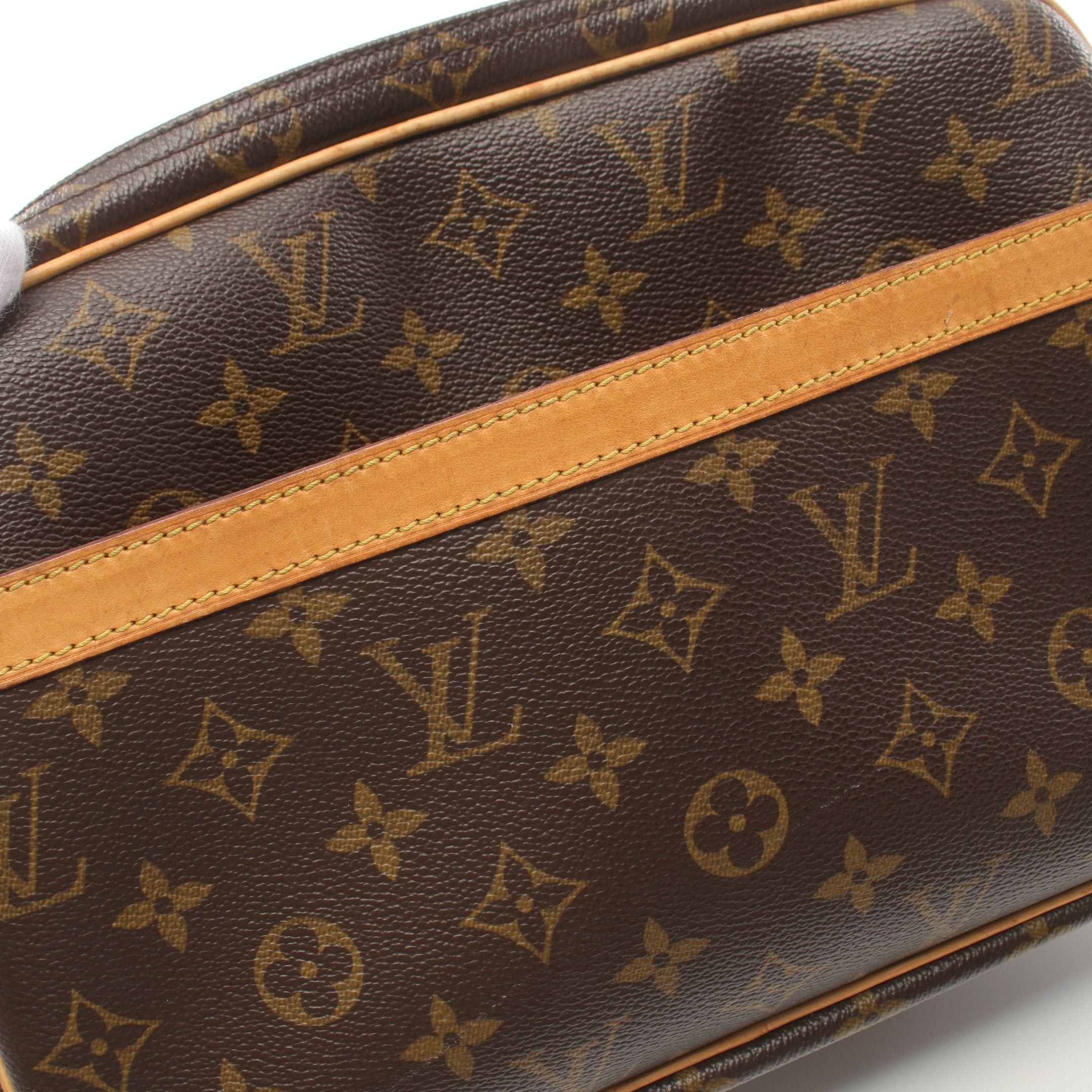 Louis Vuitton Louis Vuitton Reporter Pm Monogram Shoulder Bag Leather Brown Size ONE SIZE - 10 Thumbnail