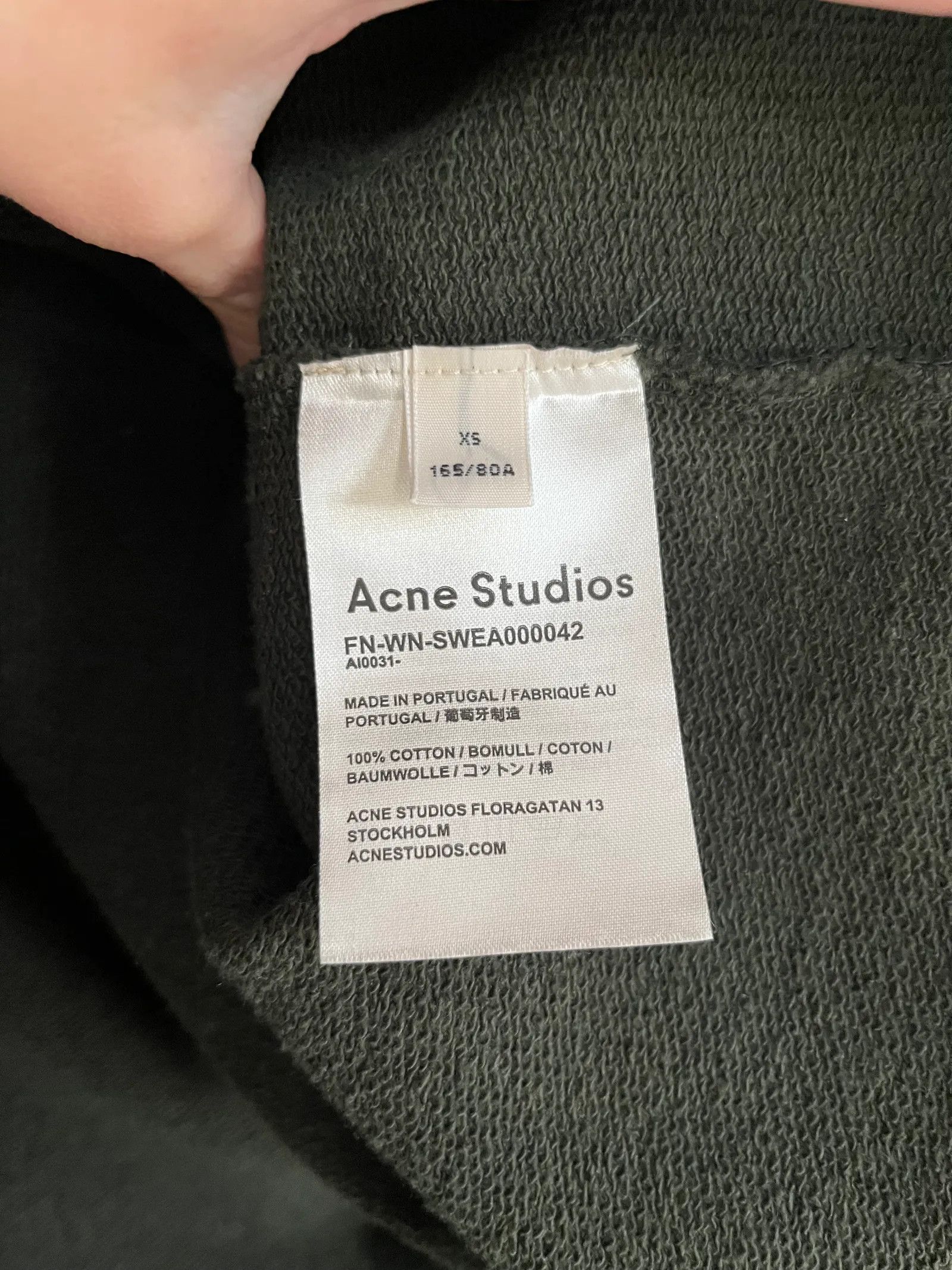 Acne Studios Acne Studios Hoodie Size XS / US 0-2 / IT 36-38 - 3 Thumbnail