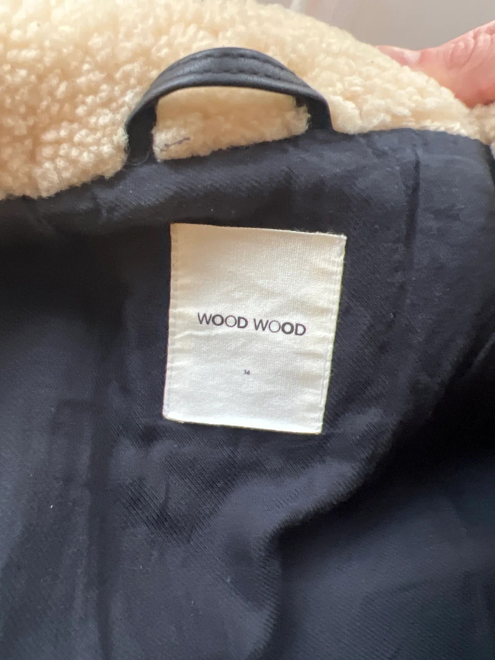 Wood Wood Wood Wood Lucia Leather Jacket Size XS / US 0-2 / IT 36-38 - 2 Thumbnail