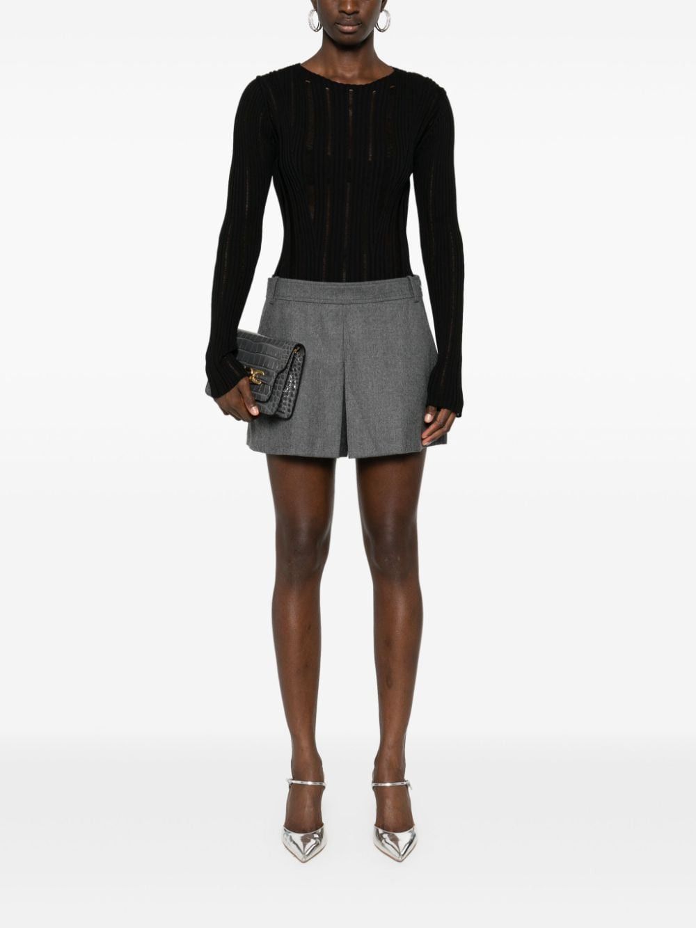 Tom Ford WOOL SHORTS Size 27" / US 4 / IT 40 - 3 Thumbnail