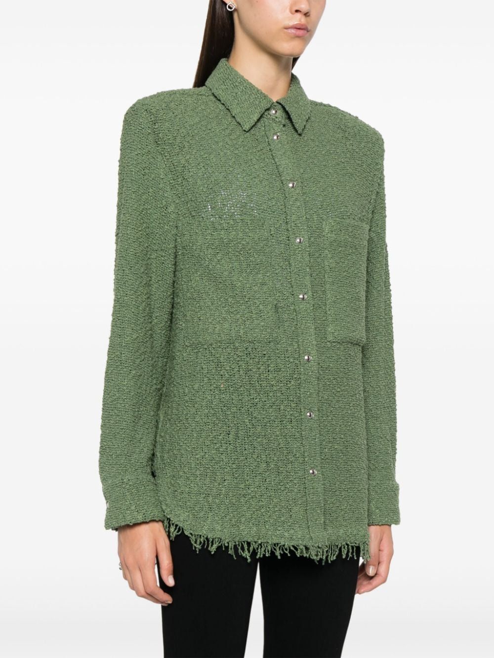Iro SOLARIA TWEED SHIRT Size S / US 4 / IT 40 - 4 Thumbnail