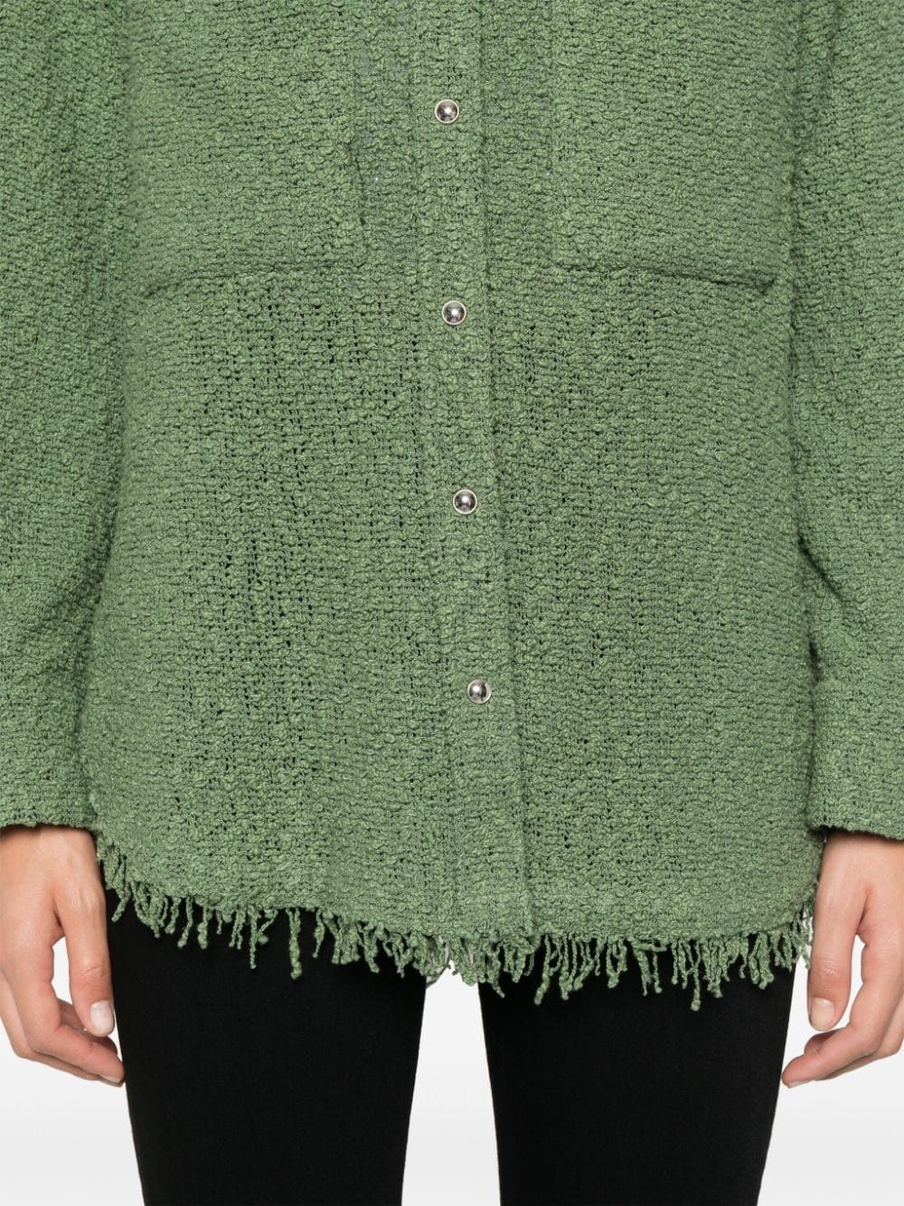 Iro SOLARIA TWEED SHIRT Size S / US 4 / IT 40 - 5 Thumbnail