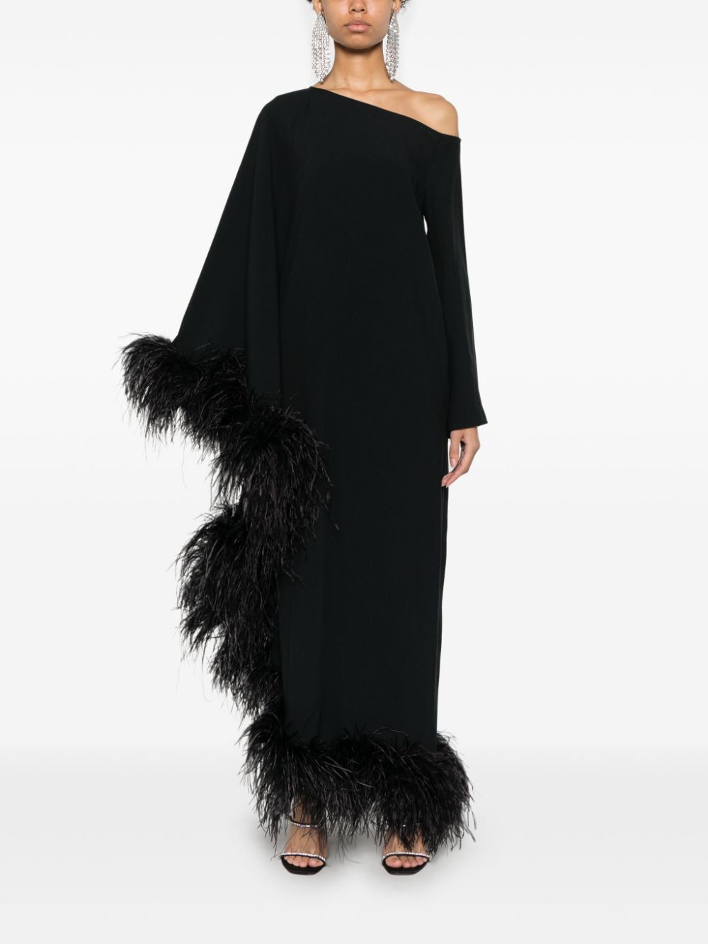 Other FEATHERED LONG DRESS Size S / US 4 / IT 40 - 4 Thumbnail