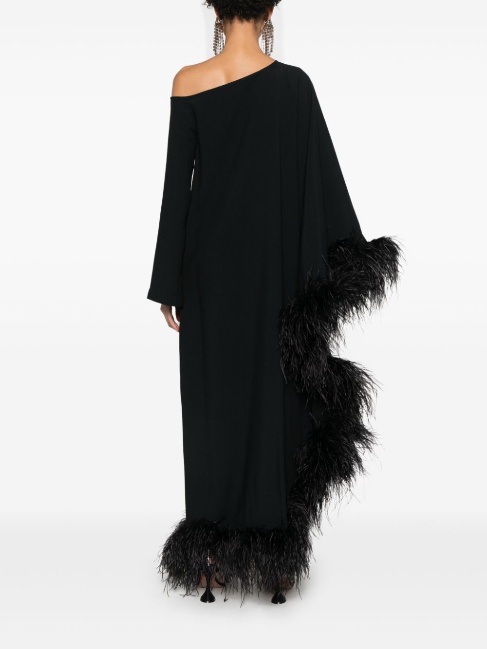 Other FEATHERED LONG DRESS Size S / US 4 / IT 40 - 5 Thumbnail