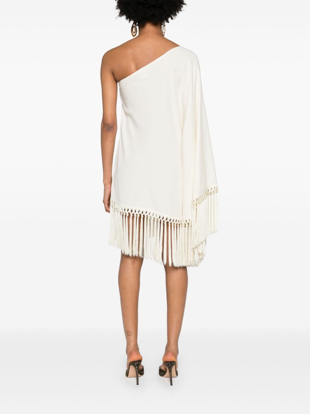 Other PICCOLO ARNO FRINGED SHORT DRESS Size S / US 4 / IT 40 - 3 Thumbnail