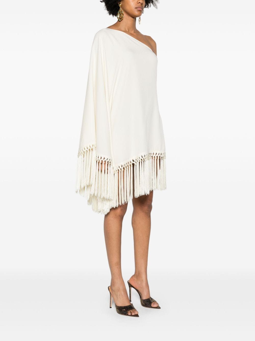 Other PICCOLO ARNO FRINGED SHORT DRESS Size S / US 4 / IT 40 - 4 Thumbnail