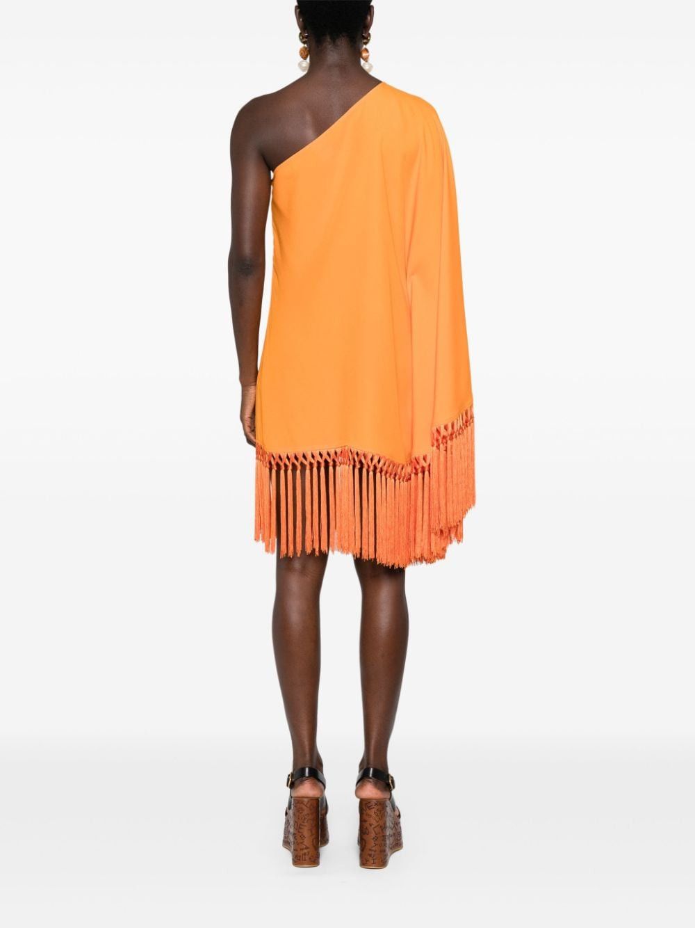 Other PICCOLO ARNO FRINGED SHORT DRESS Size S / US 4 / IT 40 - 3 Thumbnail