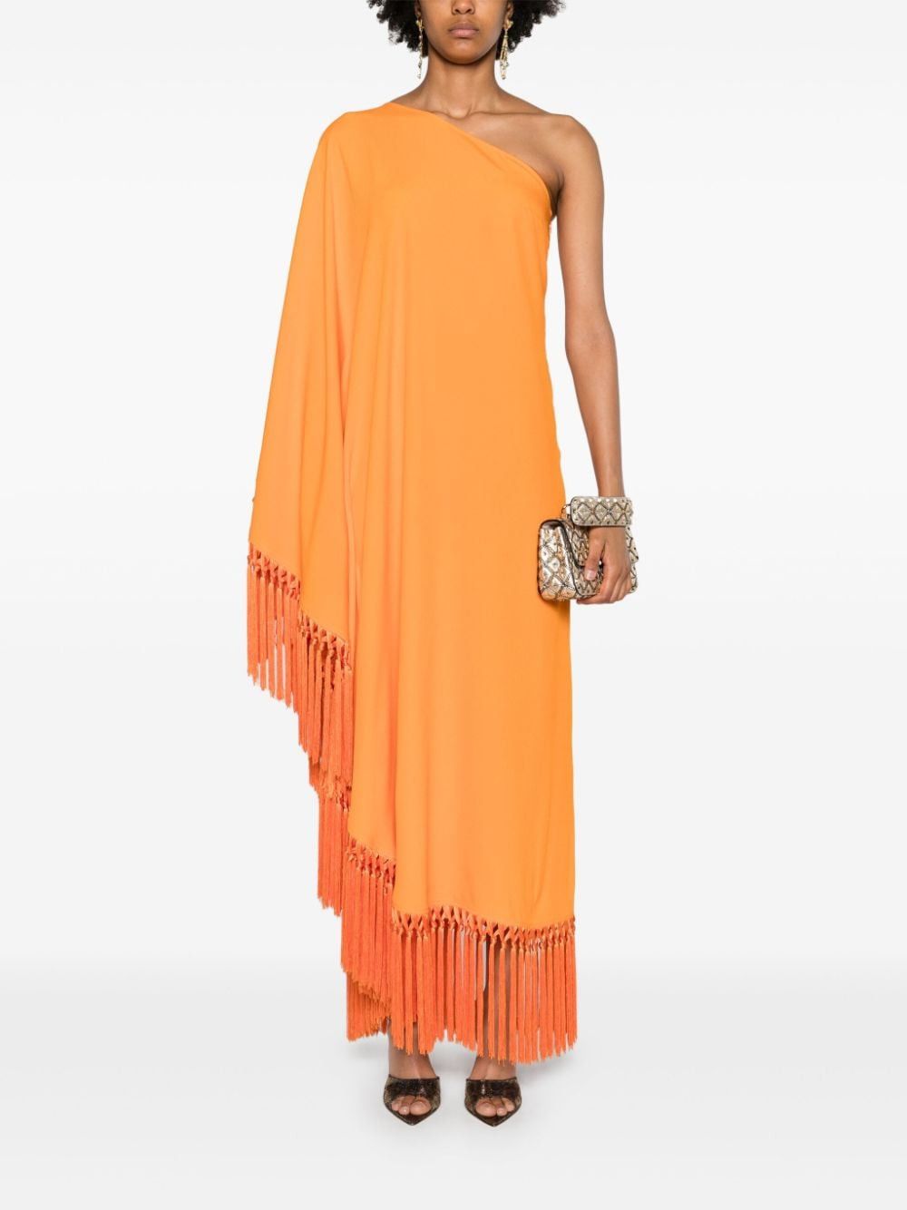 Other ARNO FRINGED LONG DRESS Size S / US 4 / IT 40 - 5 Thumbnail