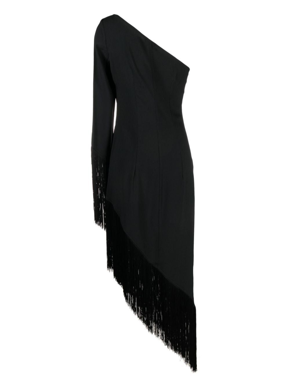 Other AVENTADOR FRINGED CRÊPE LONG DRESS Size S / US 4 / IT 40 - 2 Thumbnail