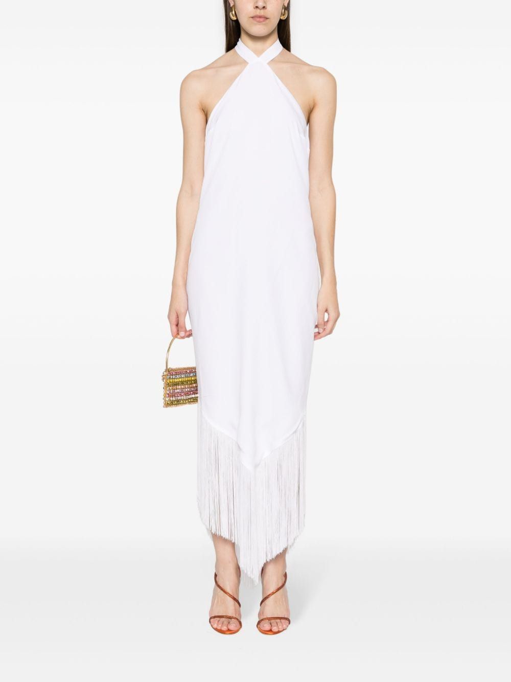 Other NINA FRINGED LONG DRESS Size S / US 4 / IT 40 - 5 Thumbnail