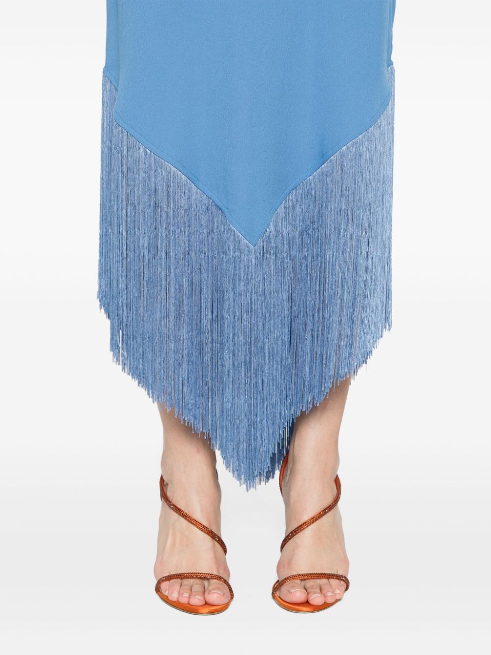 Other NINA FRINGED LONG DRESS Size S / US 4 / IT 40 - 3 Thumbnail