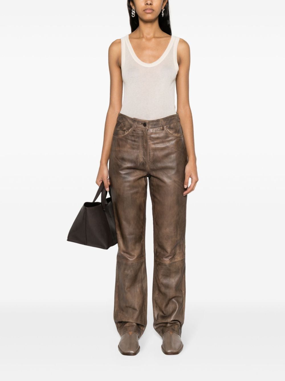 Lemaire RIBBED TANK TOP Size M / US 6-8 / IT 42-44 - 3 Thumbnail