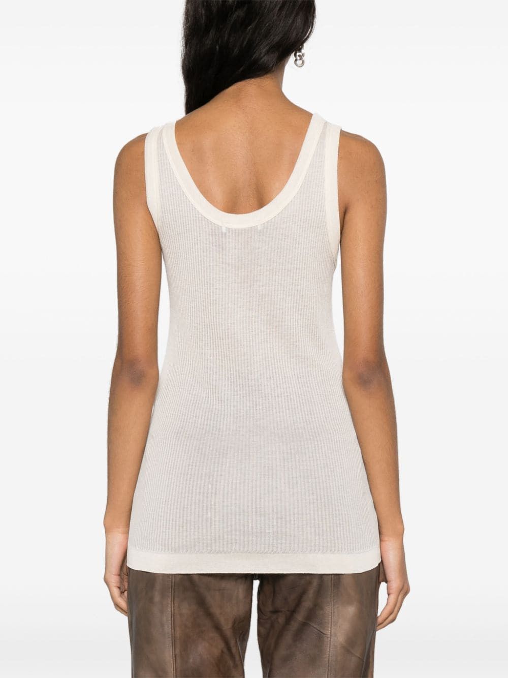 Lemaire RIBBED TANK TOP Size M / US 6-8 / IT 42-44 - 2 Thumbnail