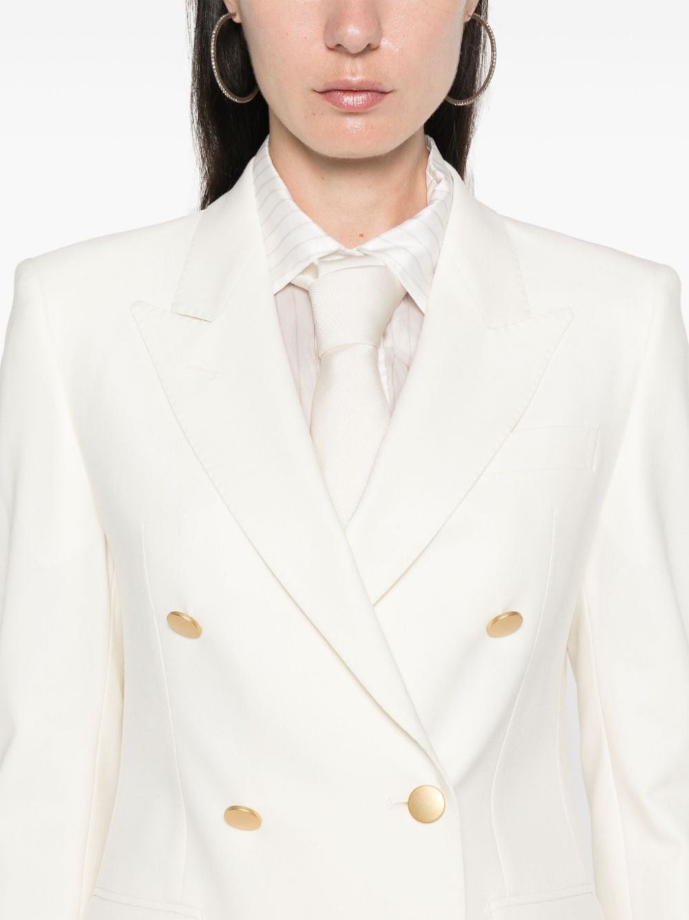 Tagliatore WOOL BLEND DOUBLE-BREASTED SUIT Size S / US 4 / IT 40 - 5 Thumbnail