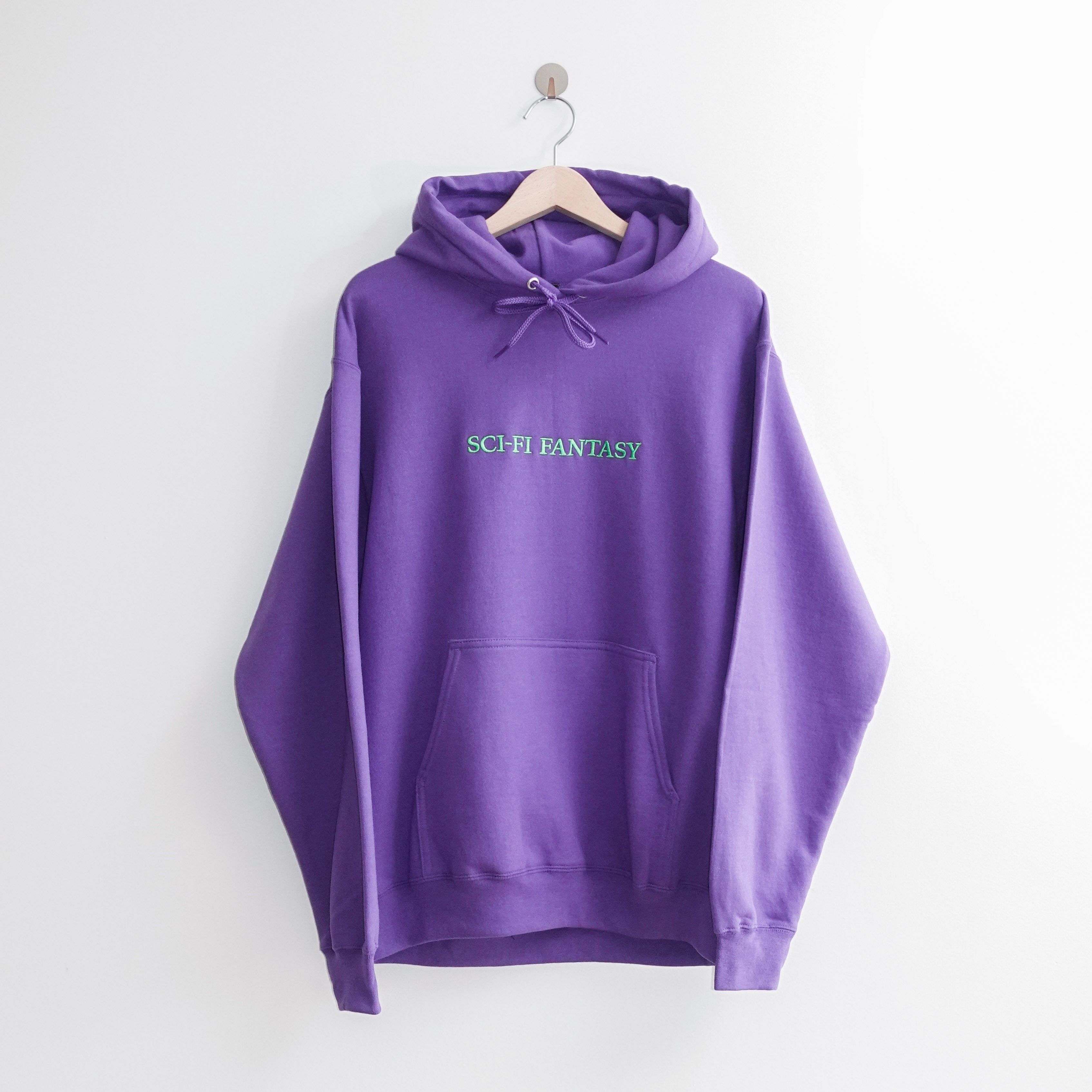 Sci fi 2025 fantasy purple hoodie