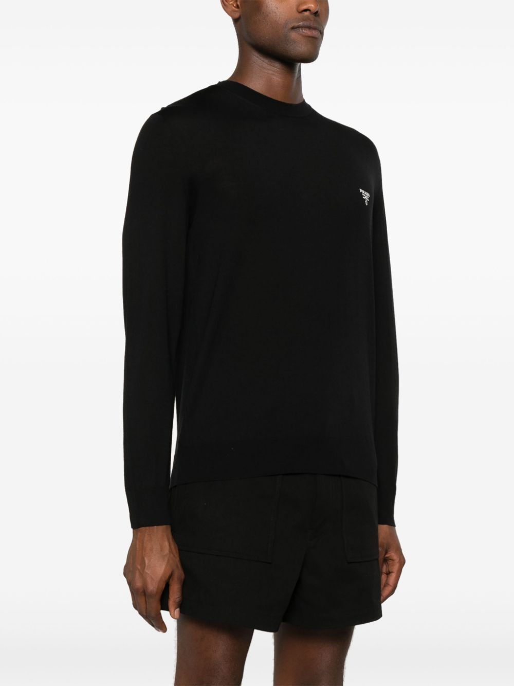 Prada WOOL CREWNECK SWEATER Size US S / EU 44-46 / 1 - 2 Thumbnail
