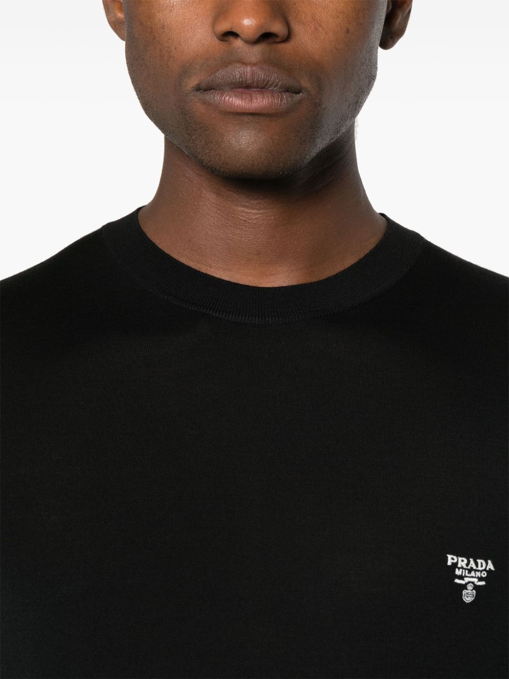 Prada WOOL CREWNECK SWEATER Size US S / EU 44-46 / 1 - 3 Thumbnail