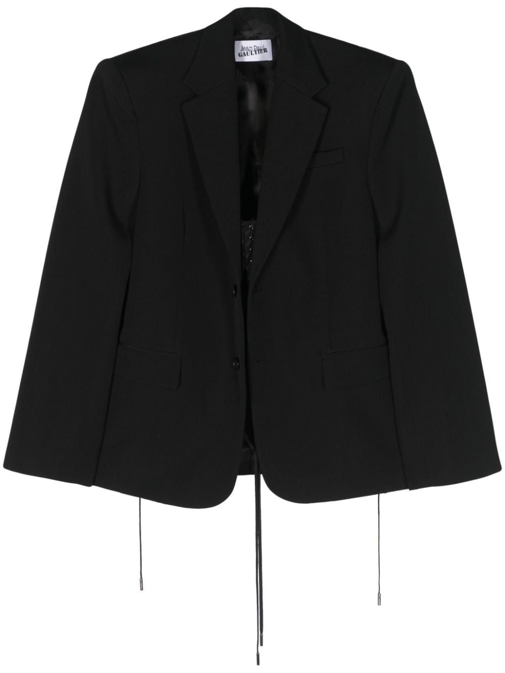 Jean Paul Gaultier CORSET DETAIL TAILORED JACKET Size S / US 4 / IT 40 - 3 Thumbnail