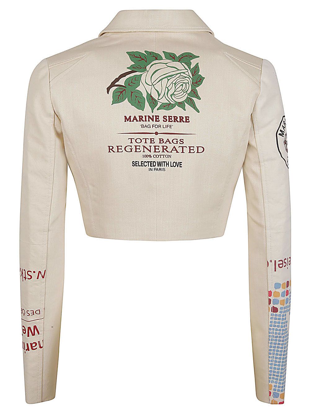 Marine Serre COTTON SHORT JACKET Size S / US 4 / IT 40 - 2 Thumbnail