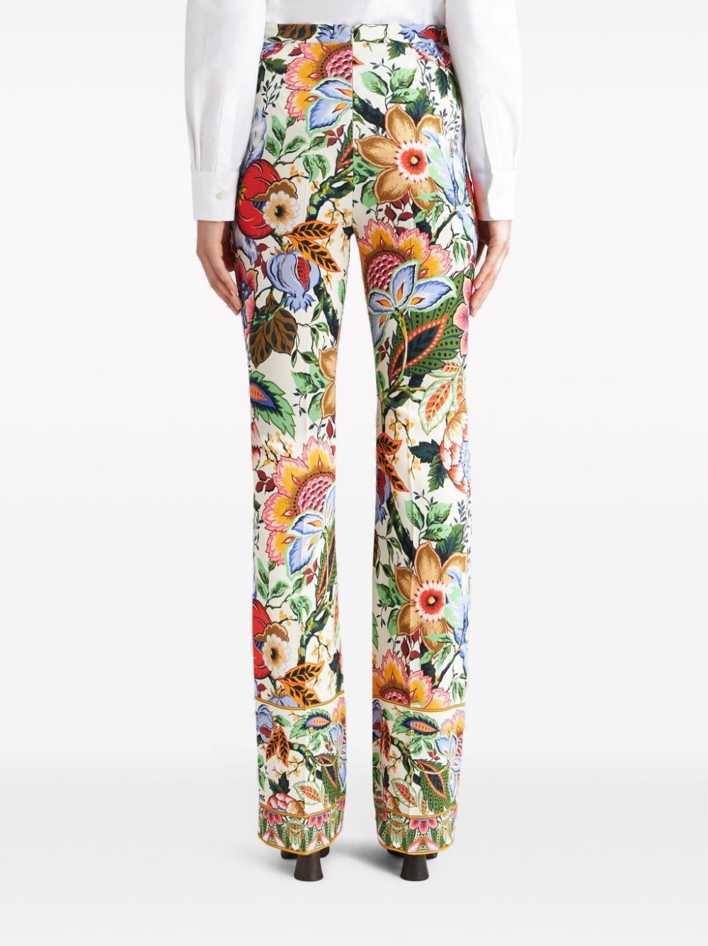 Etro PRINTED VISCOSE TROUSERS Size 27" / US 4 / IT 40 - 5 Thumbnail