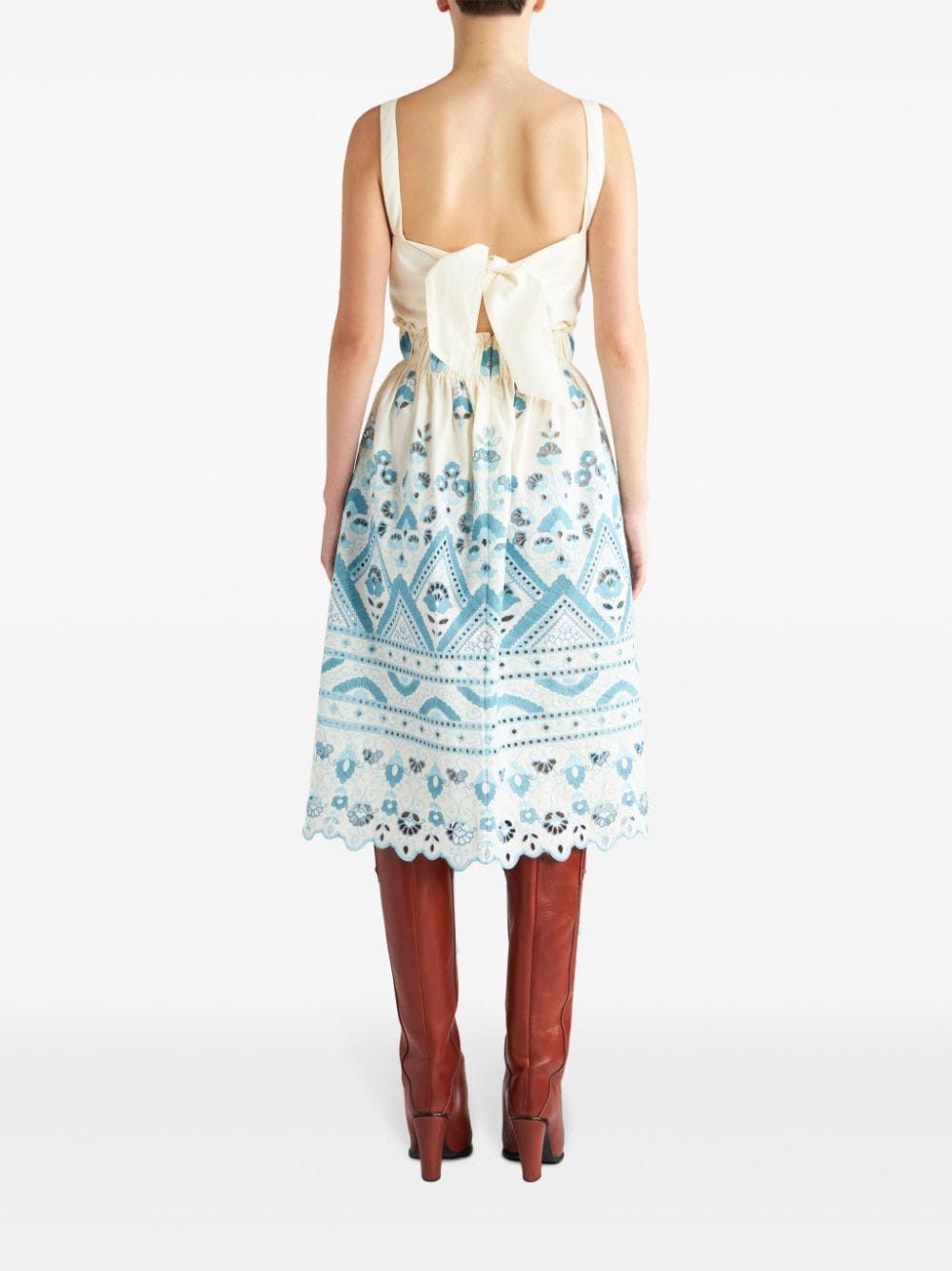 Etro COTTON BLEND SHORT DRESS Size S / US 4 / IT 40 - 6 Thumbnail