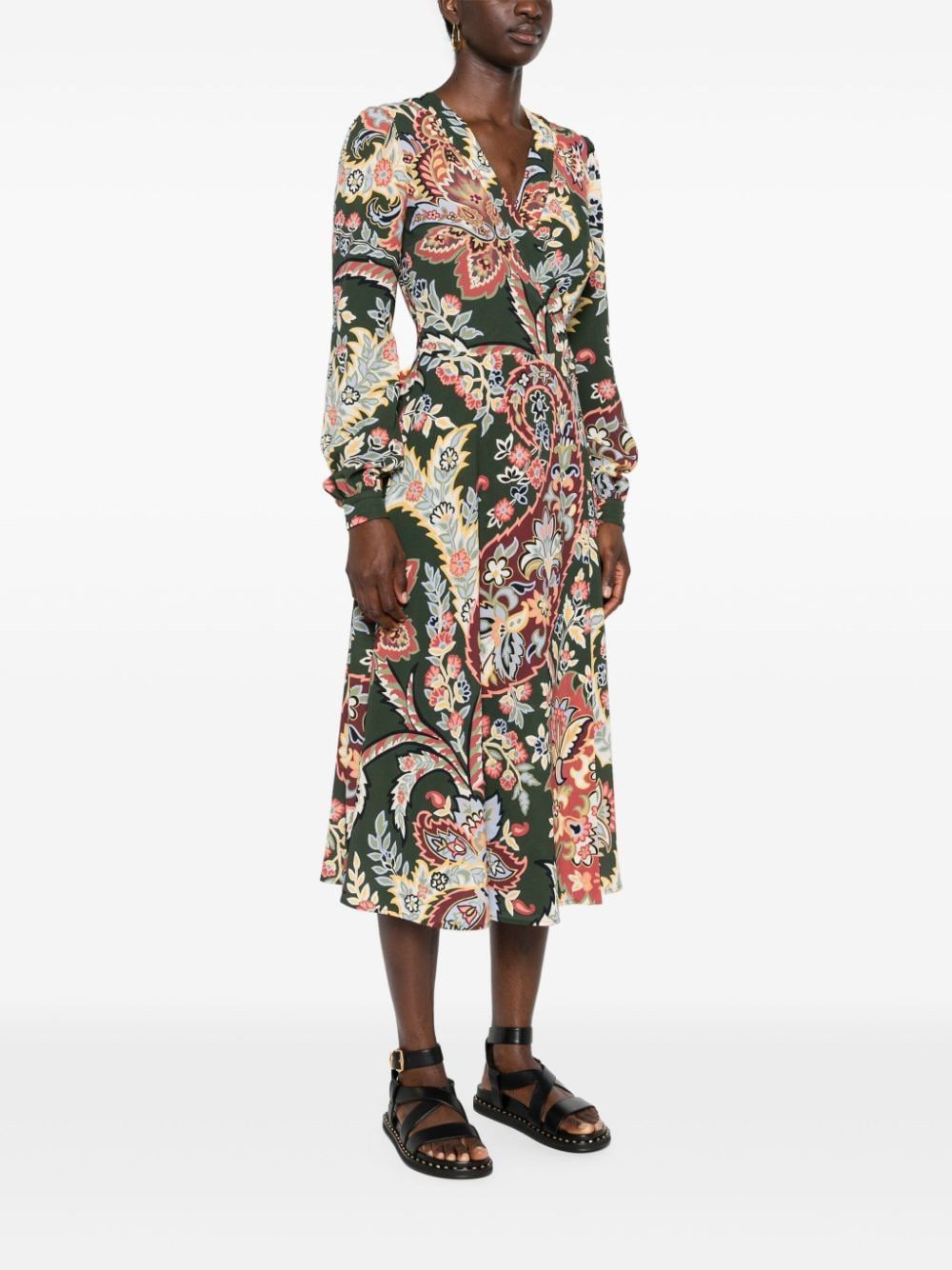 Etro PRINTED MIDI DRESS Size S / US 4 / IT 40 - 5 Thumbnail