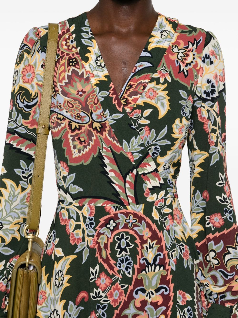 Etro PRINTED MIDI DRESS Size S / US 4 / IT 40 - 2 Thumbnail