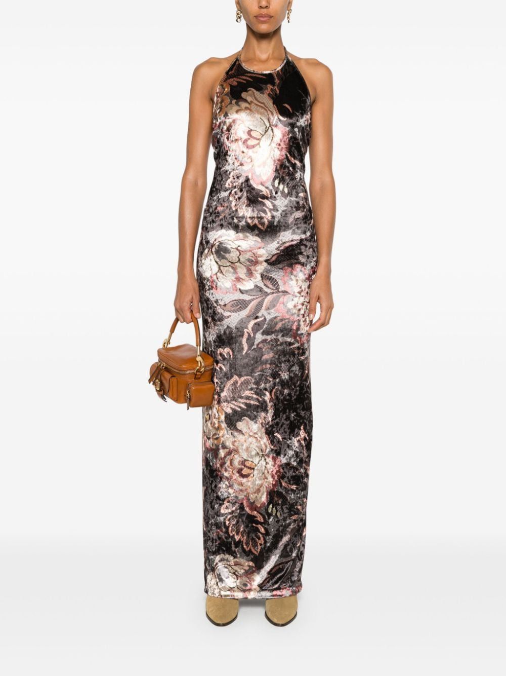 Etro PRINTED LONG DRESS Size S / US 4 / IT 40 - 4 Thumbnail