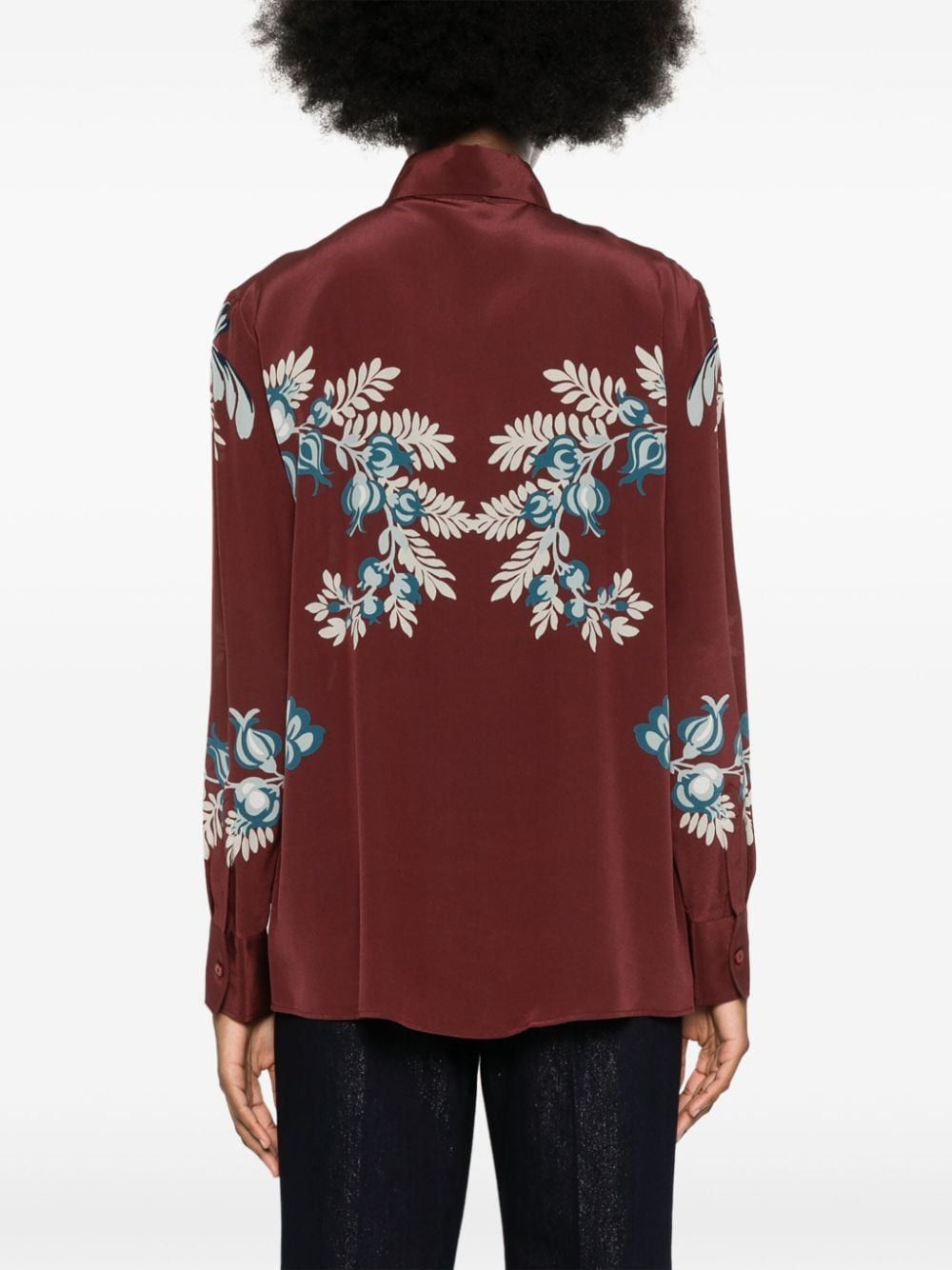Etro PRINTED SILK SHIRT Size S / US 4 / IT 40 - 2 Thumbnail