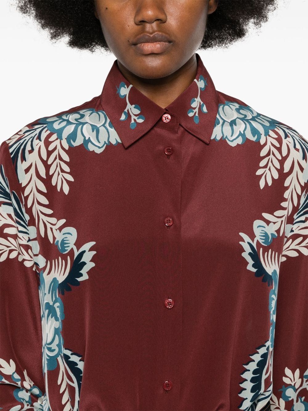 Etro PRINTED SILK SHIRT Size S / US 4 / IT 40 - 5 Thumbnail