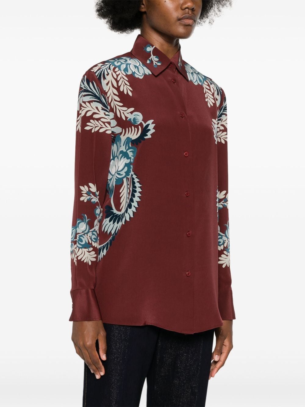 Etro PRINTED SILK SHIRT Size S / US 4 / IT 40 - 4 Thumbnail