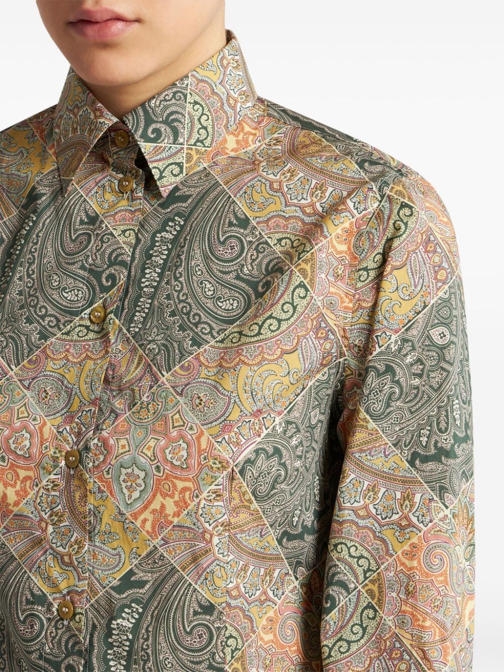 Etro PRINTED COTTON SHIRT Size S / US 4 / IT 40 - 6 Thumbnail