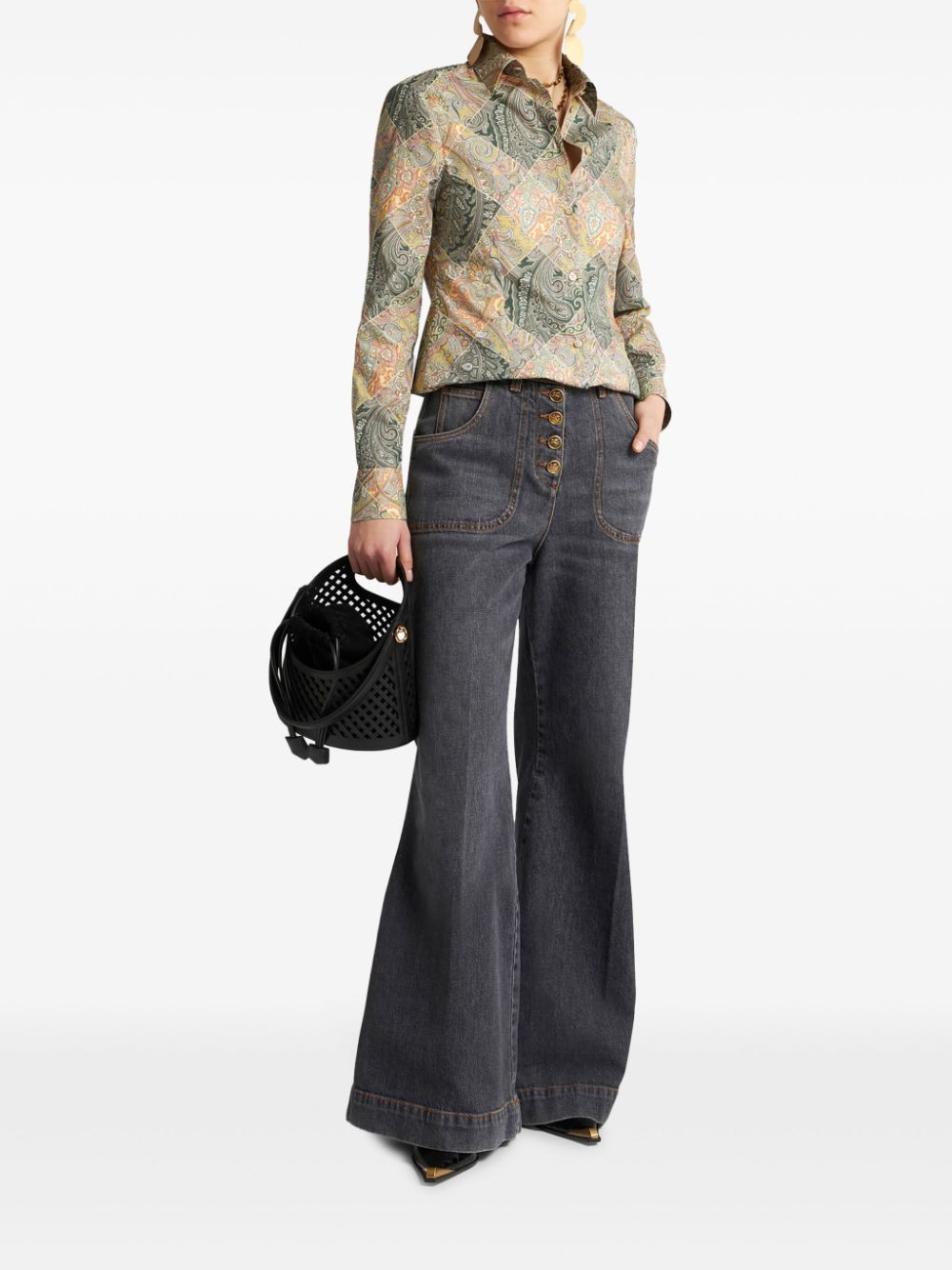 Etro PRINTED COTTON SHIRT Size S / US 4 / IT 40 - 7 Thumbnail
