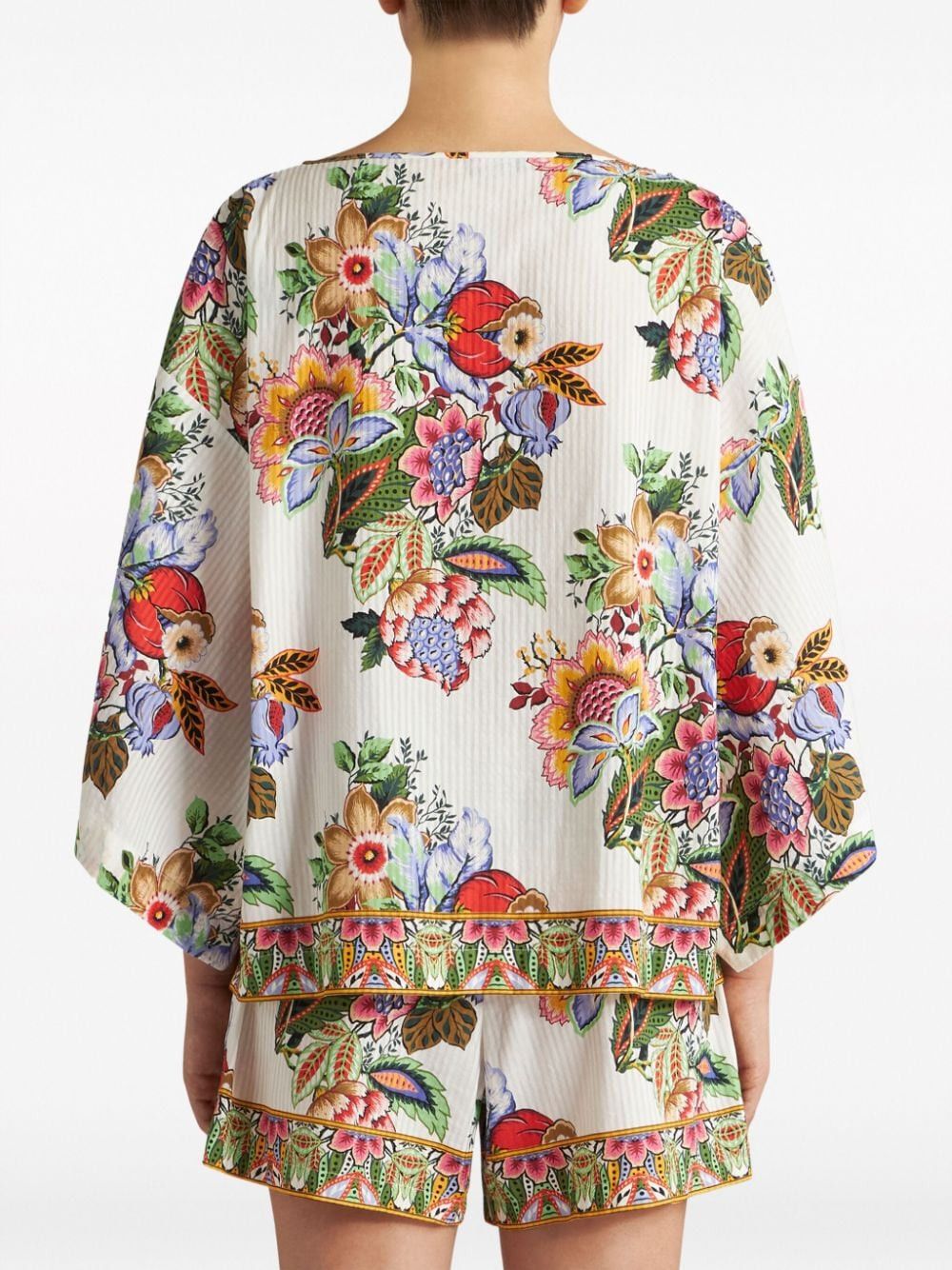Etro COTTON AND SILK BLEND TOP Size S / US 4 / IT 40 - 5 Thumbnail