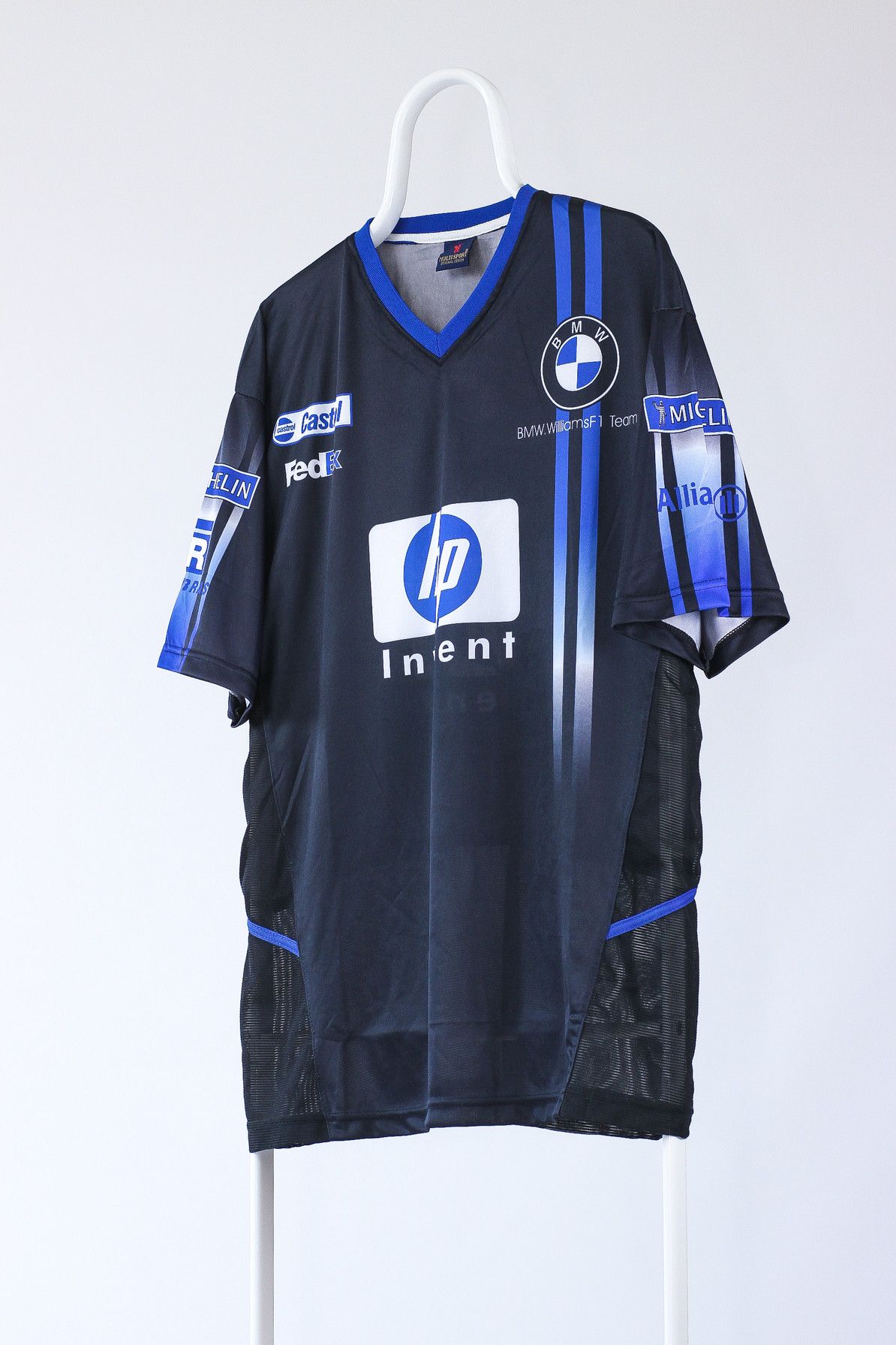 Bmw Mens Vintage BMW F1 Williams Team Big Logo Jersey Shirt | Grailed