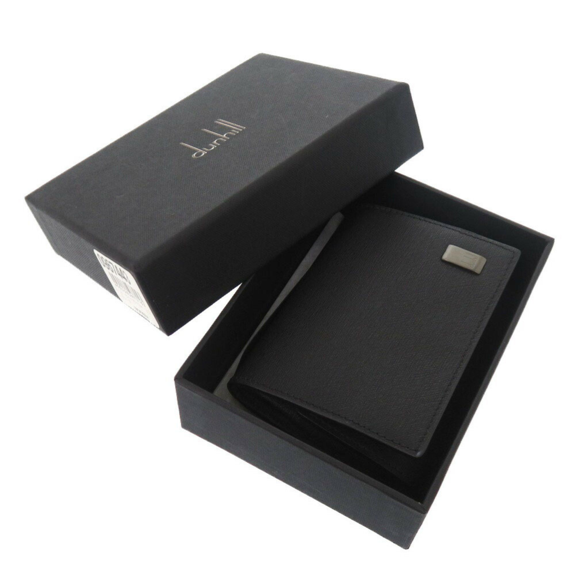 Alfred Dunhill Dunhill Leather Black Coin Case Purse Wallet 1360 Men's Size ONE SIZE - 3 Thumbnail