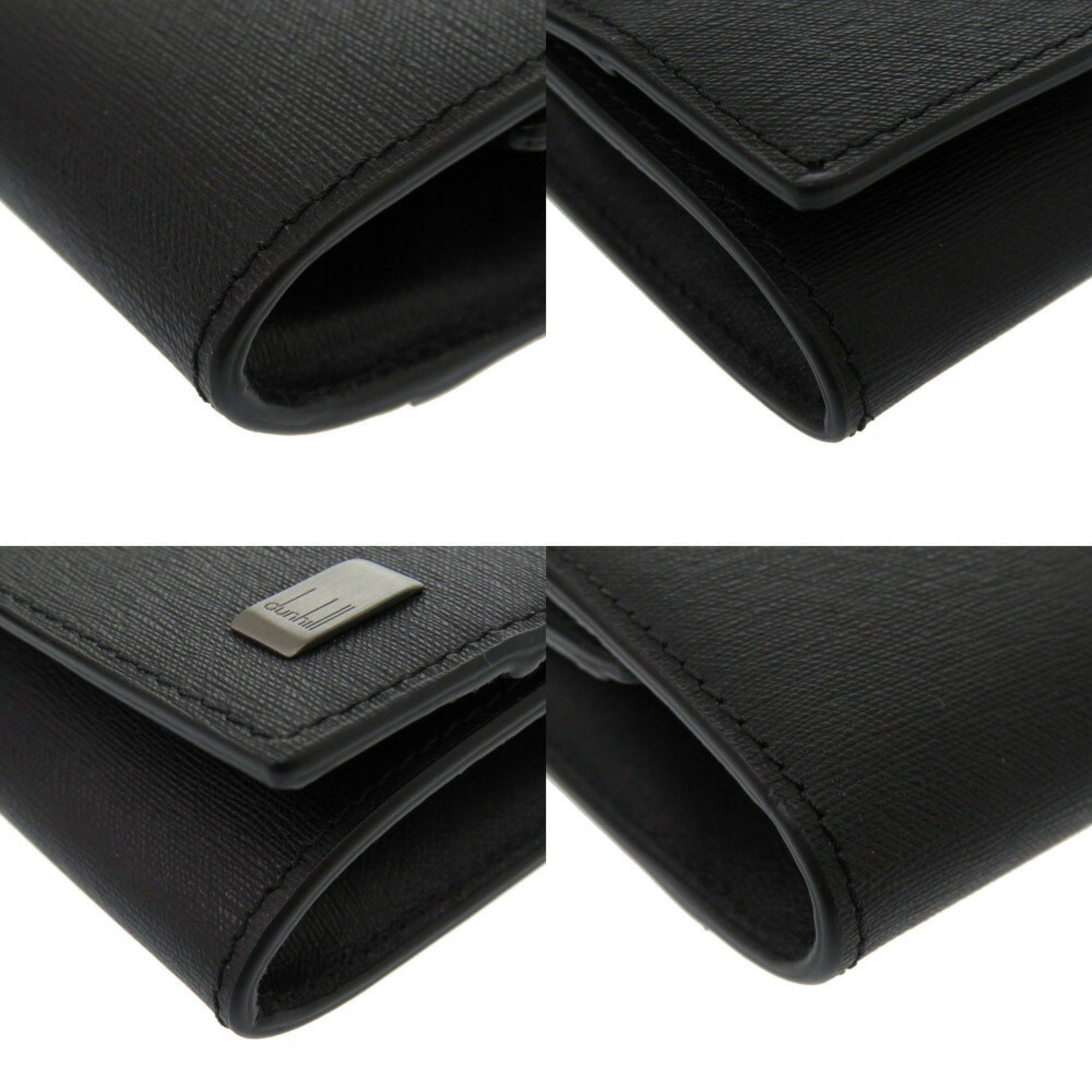Alfred Dunhill Dunhill Leather Black Coin Case Purse Wallet 1360 Men's Size ONE SIZE - 6 Thumbnail