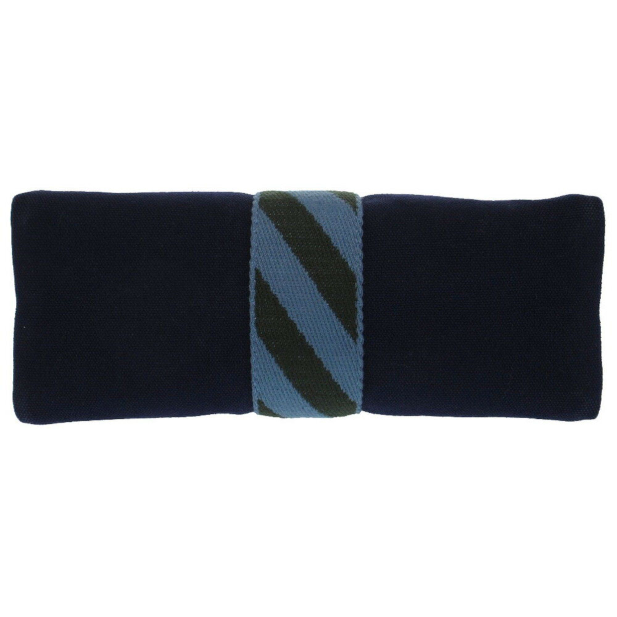 Hermes Hermes Jime Tou Jumping High Case 456116 Clutch Bag Canvas/Cotton Navy 1032HERMES Size ONE SIZE - 4 Thumbnail