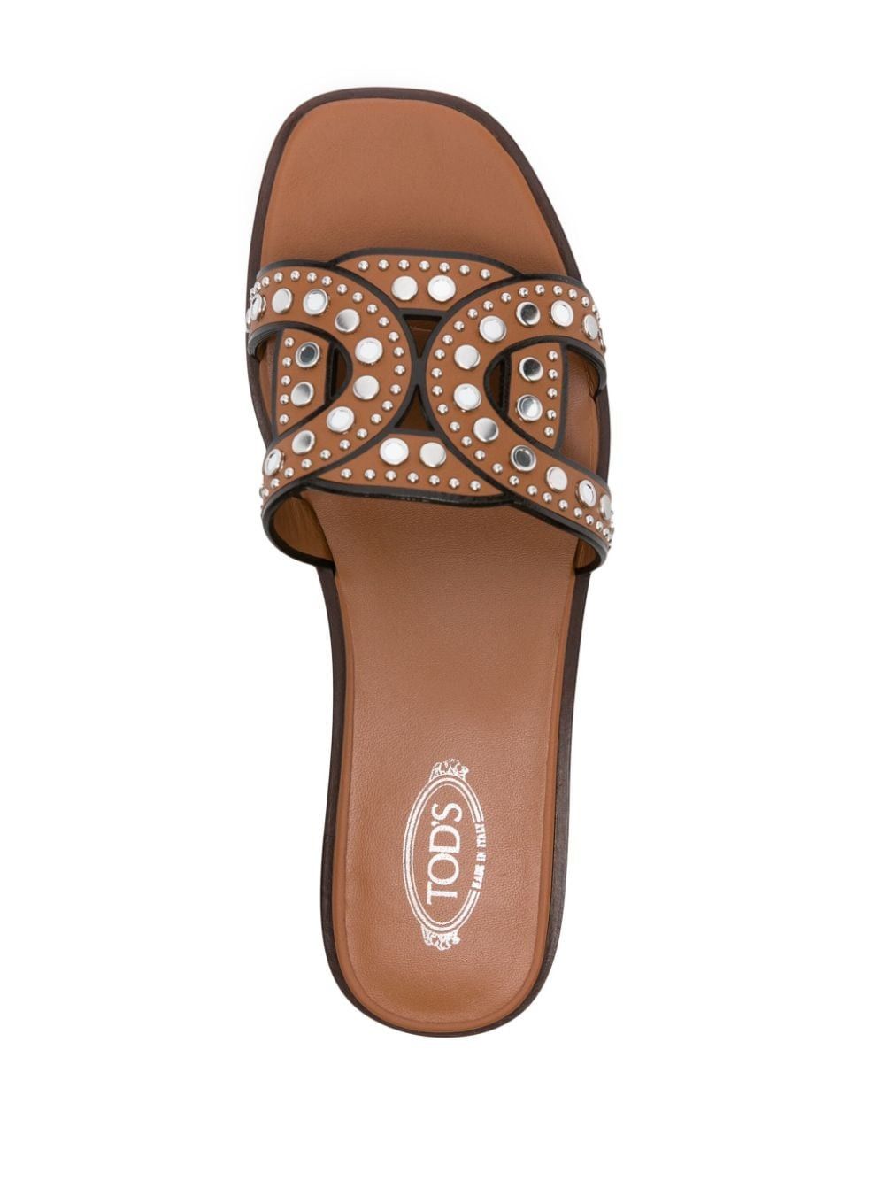 Tod's LEATHER FLAT SANDALS Size US 6 / IT 36 - 4 Thumbnail