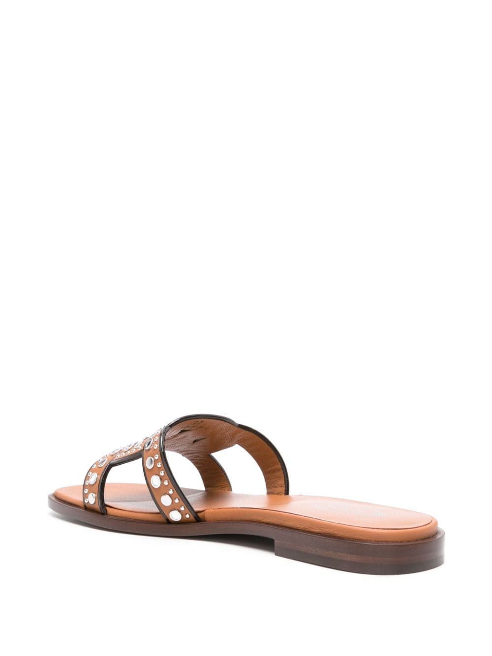Tod's LEATHER FLAT SANDALS Size US 6 / IT 36 - 2 Thumbnail