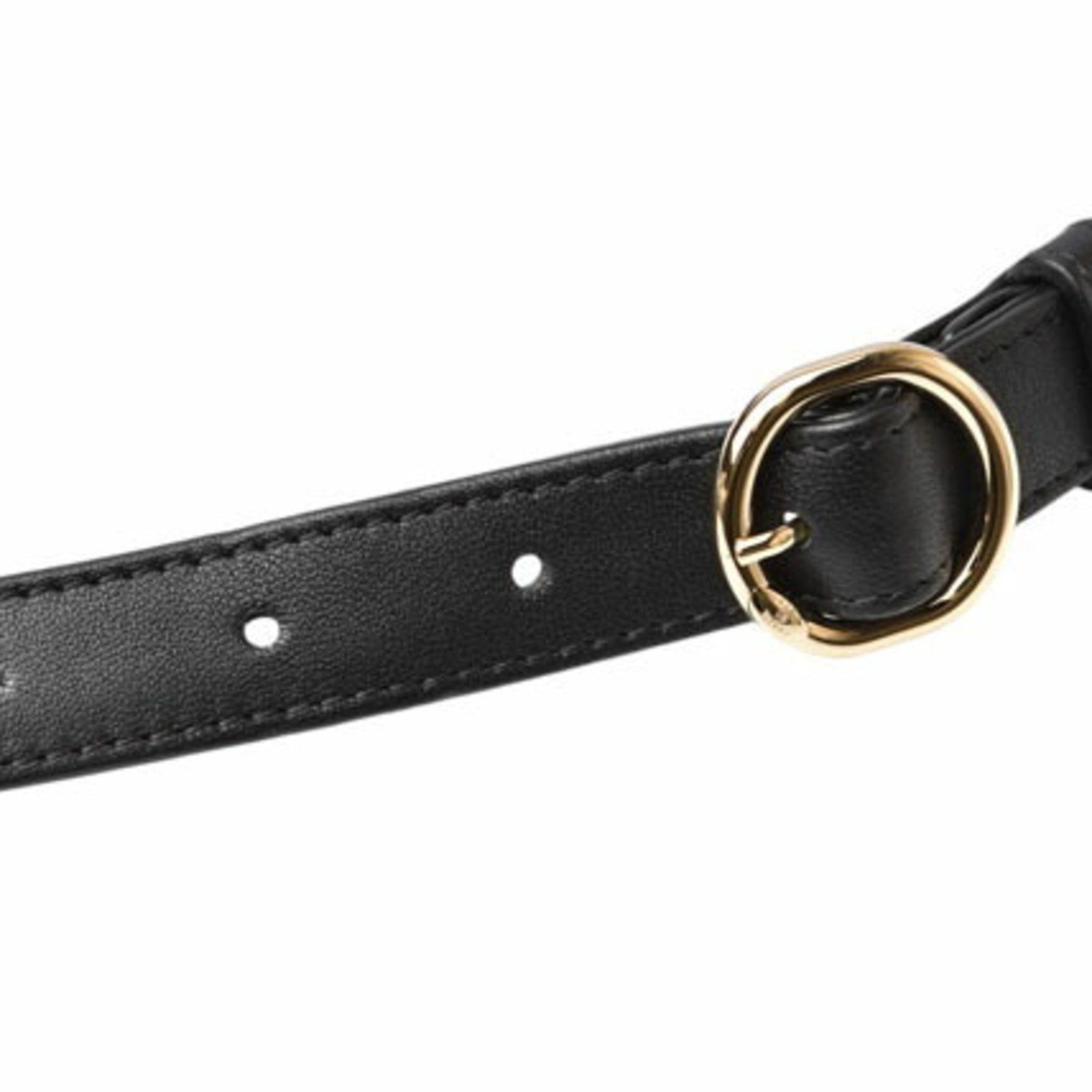Chanel Chanel Belt Bag Chain Pouch Waist CHANEL Black Size ONE SIZE - 12 Thumbnail