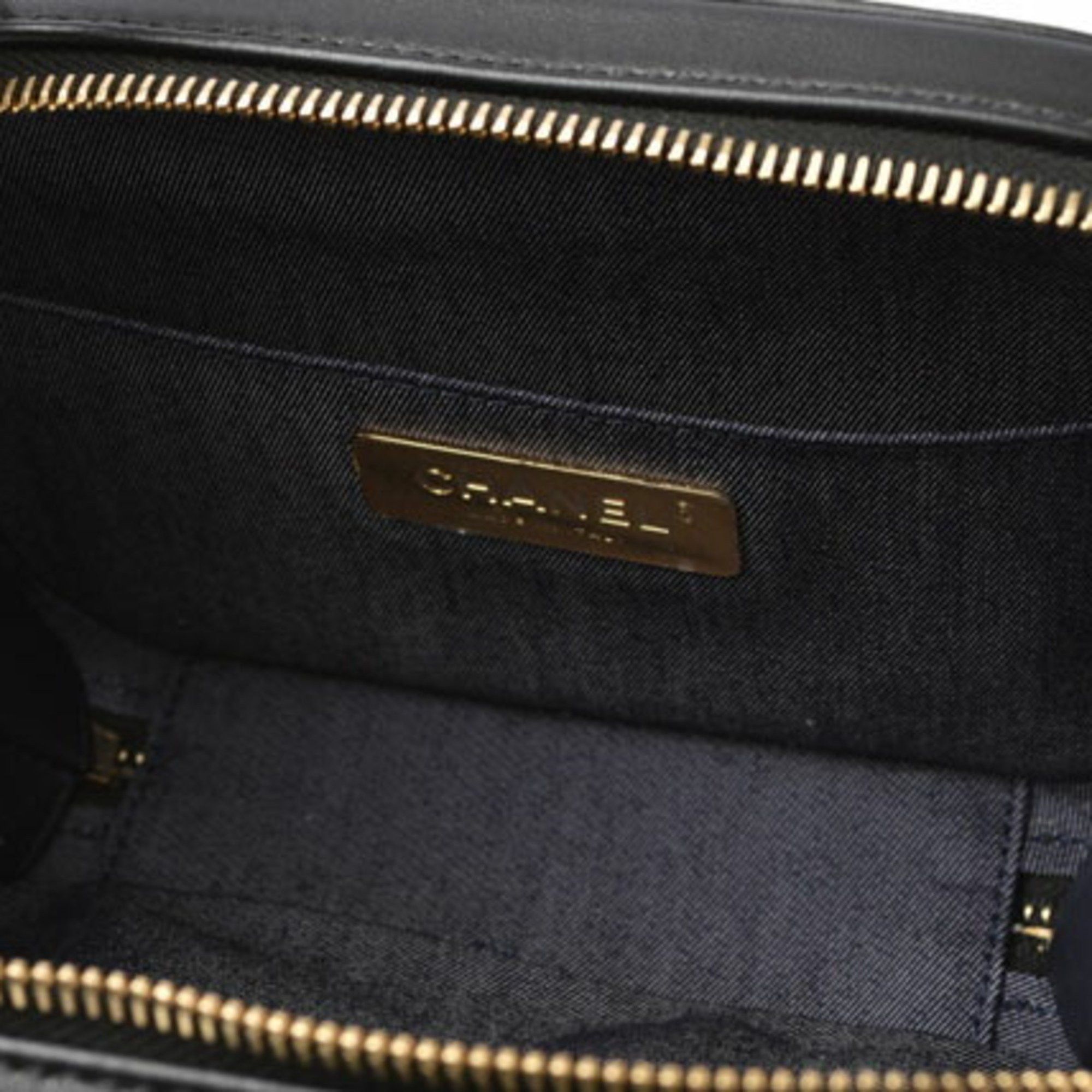 Chanel Chanel Belt Bag Chain Pouch Waist CHANEL Black Size ONE SIZE - 14 Thumbnail