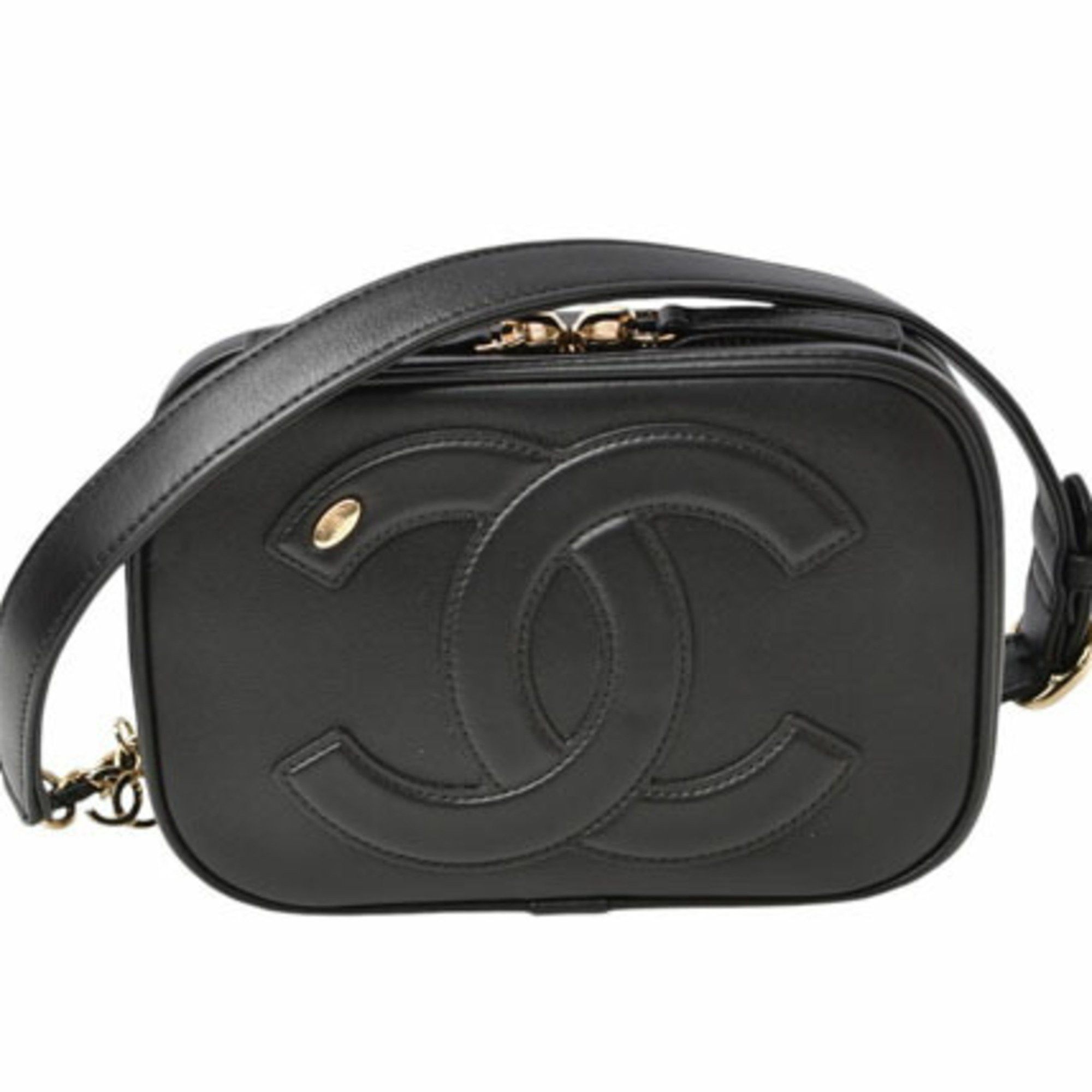 Chanel Chanel Belt Bag Chain Pouch Waist CHANEL Black Size ONE SIZE - 5 Thumbnail