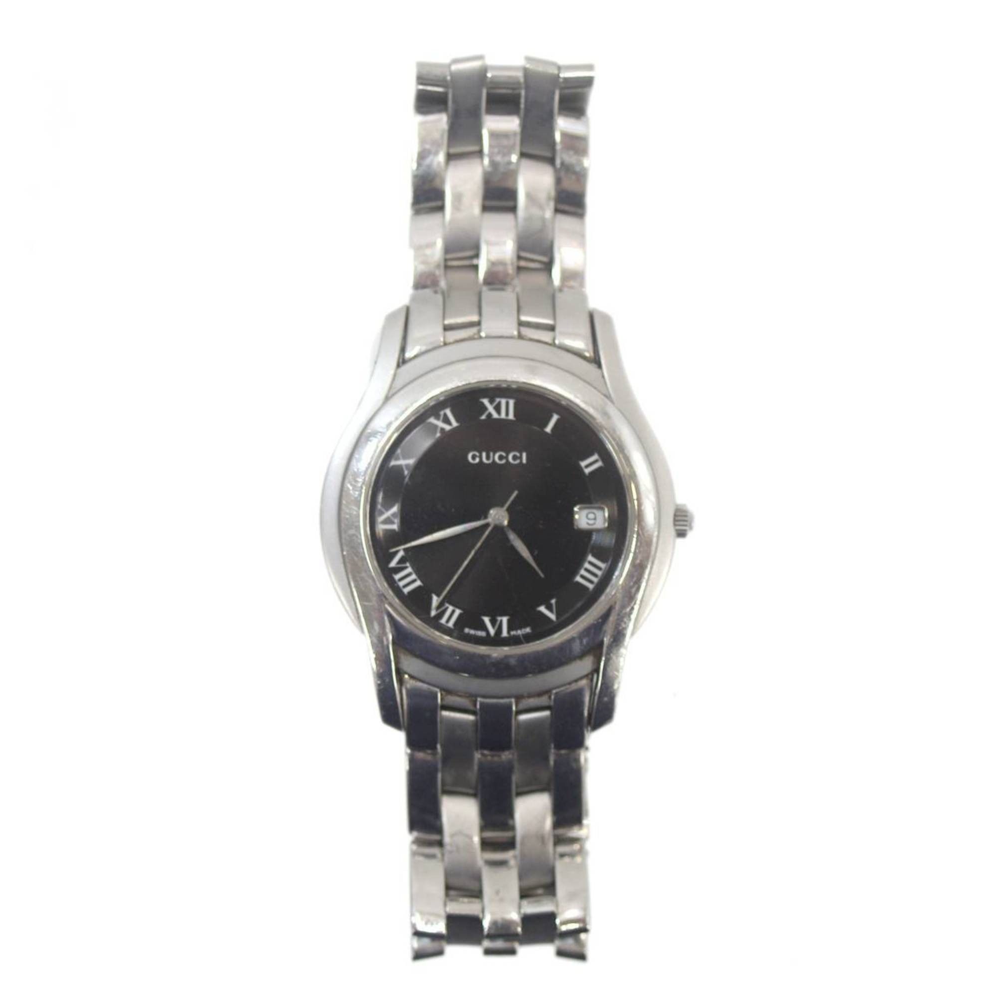 Gucci GUCCI G-Class 5500M Quartz Men's Watch Black x SS Size ONE SIZE - 2 Thumbnail