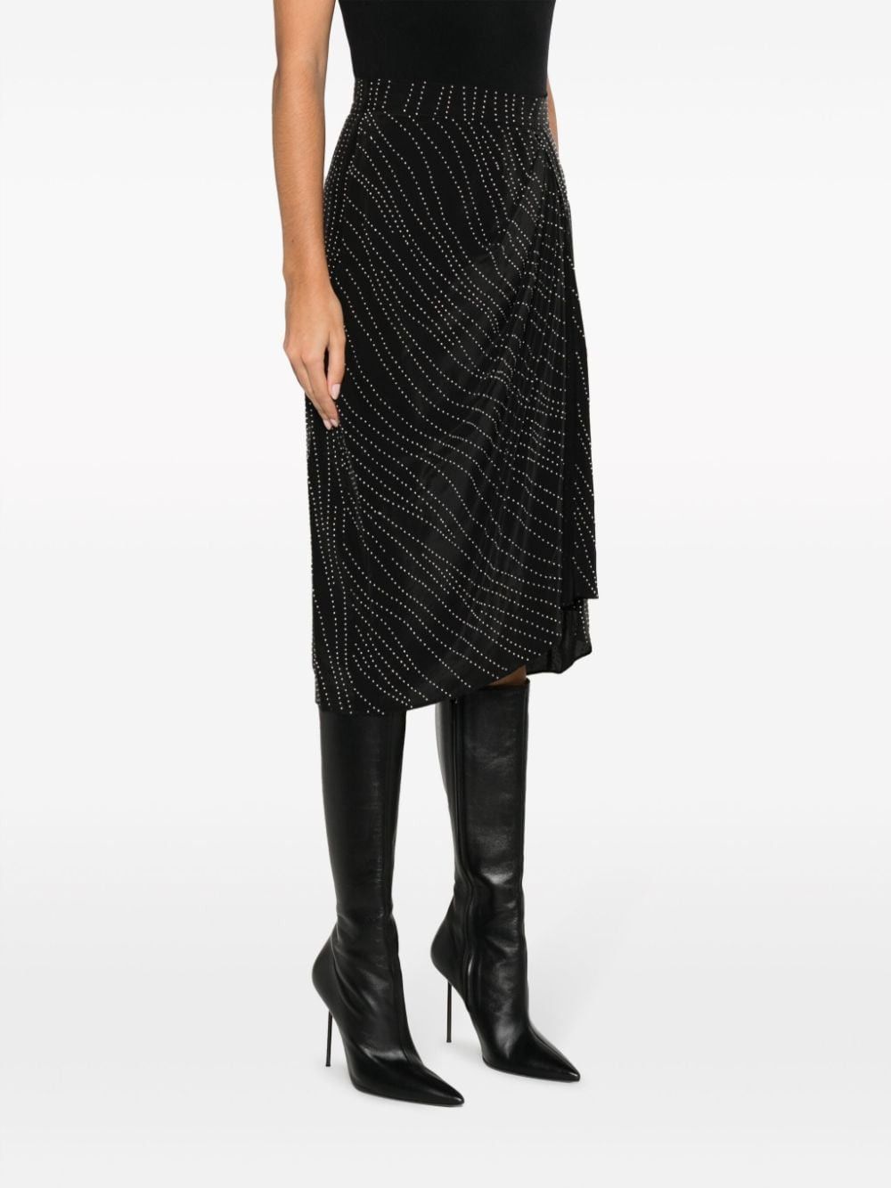 Iro ZIMA WRAP MIDI SKIRT Size 27" / US 4 / IT 40 - 2 Thumbnail