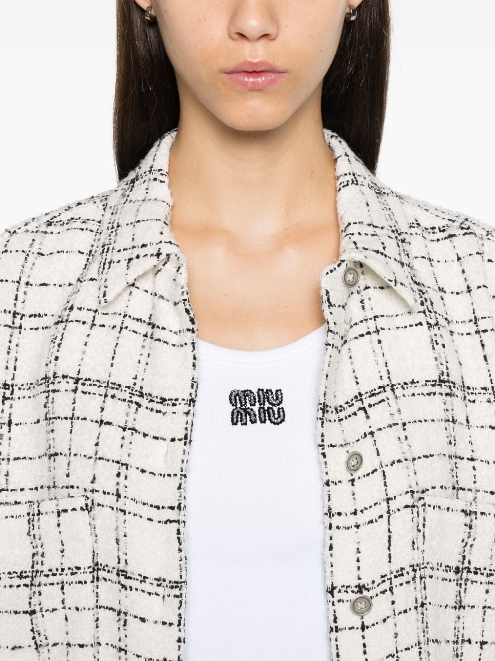 Iro ZUNNY TWEED SHIRT Size S / US 4 / IT 40 - 3 Thumbnail