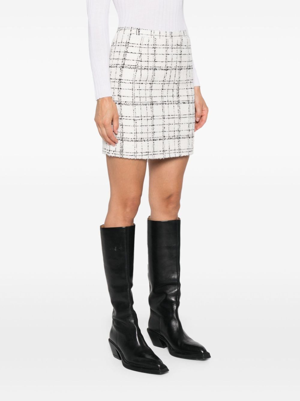 Iro ZURIEL TWEED MINI SKIRT Size 27" / US 4 / IT 40 - 3 Thumbnail