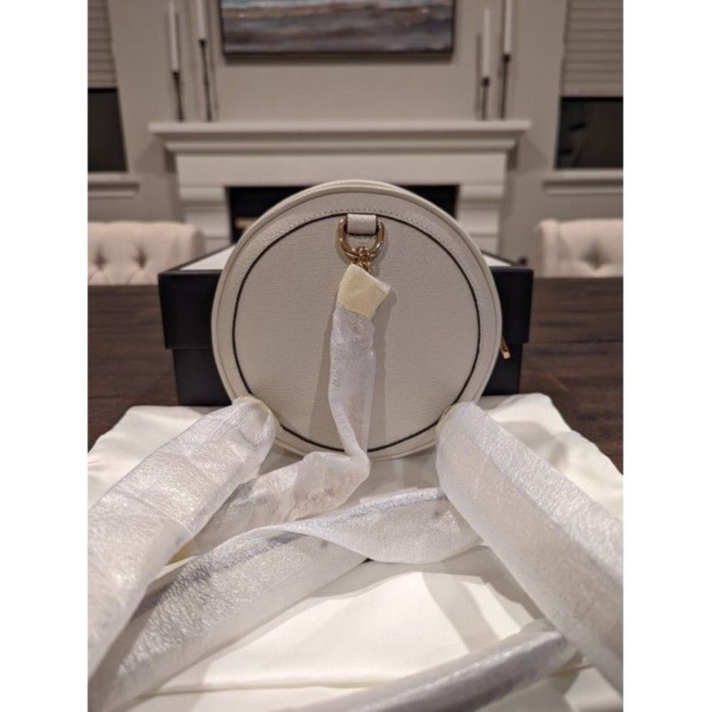 Gucci Ophidia Mini Zaino White Leather Backpack Size ONE SIZE - 6 Thumbnail