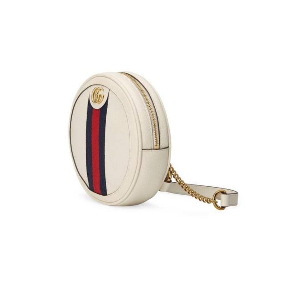 Gucci Ophidia Mini Zaino White Leather Backpack Size ONE SIZE - 5 Thumbnail